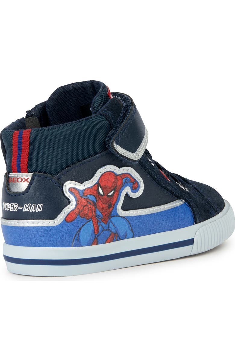 Geox Kids' Kilwi Spider-Man Sneaker, Alternate, color,