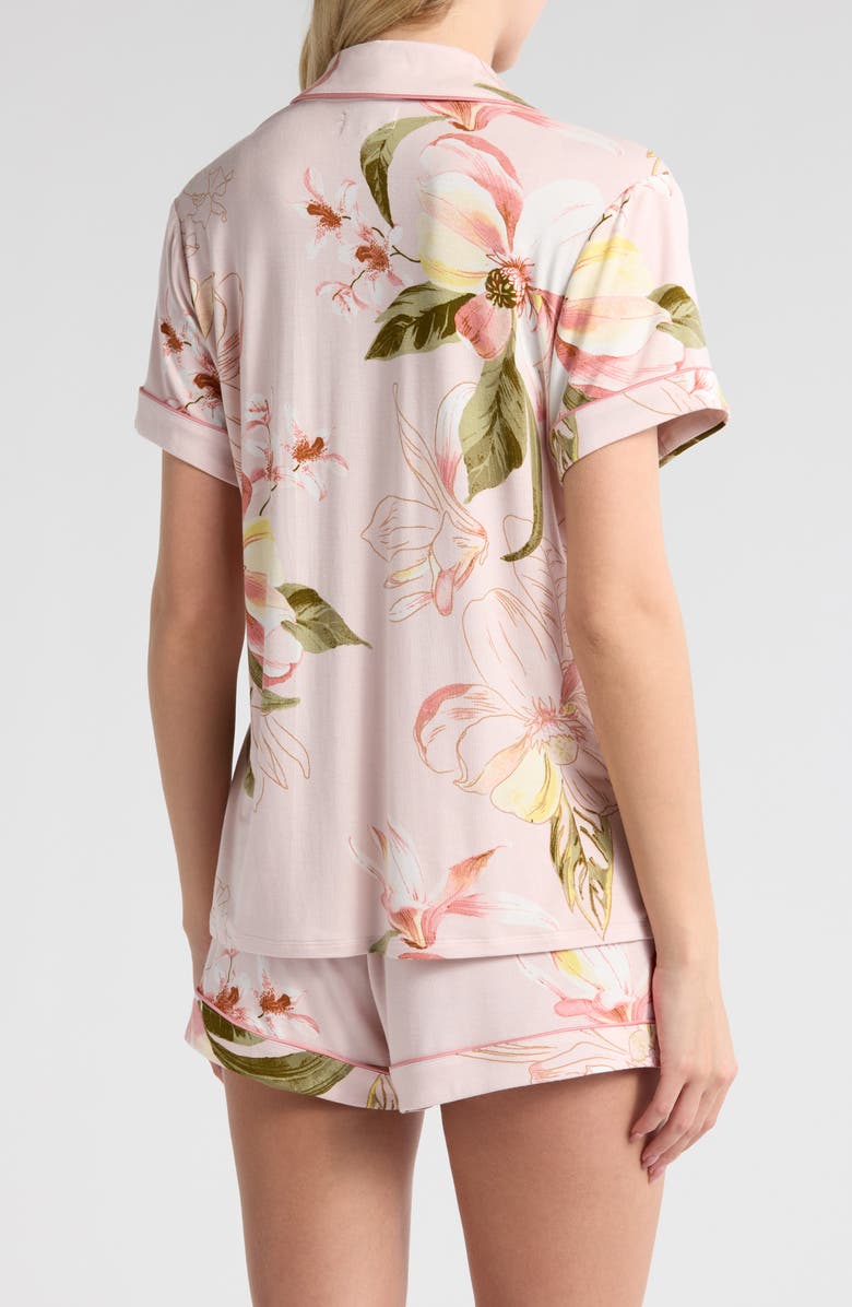 Nordstrom Moonlight Eco Short Pajamas, Alternate, color, Pink Hush Impromptu Floral