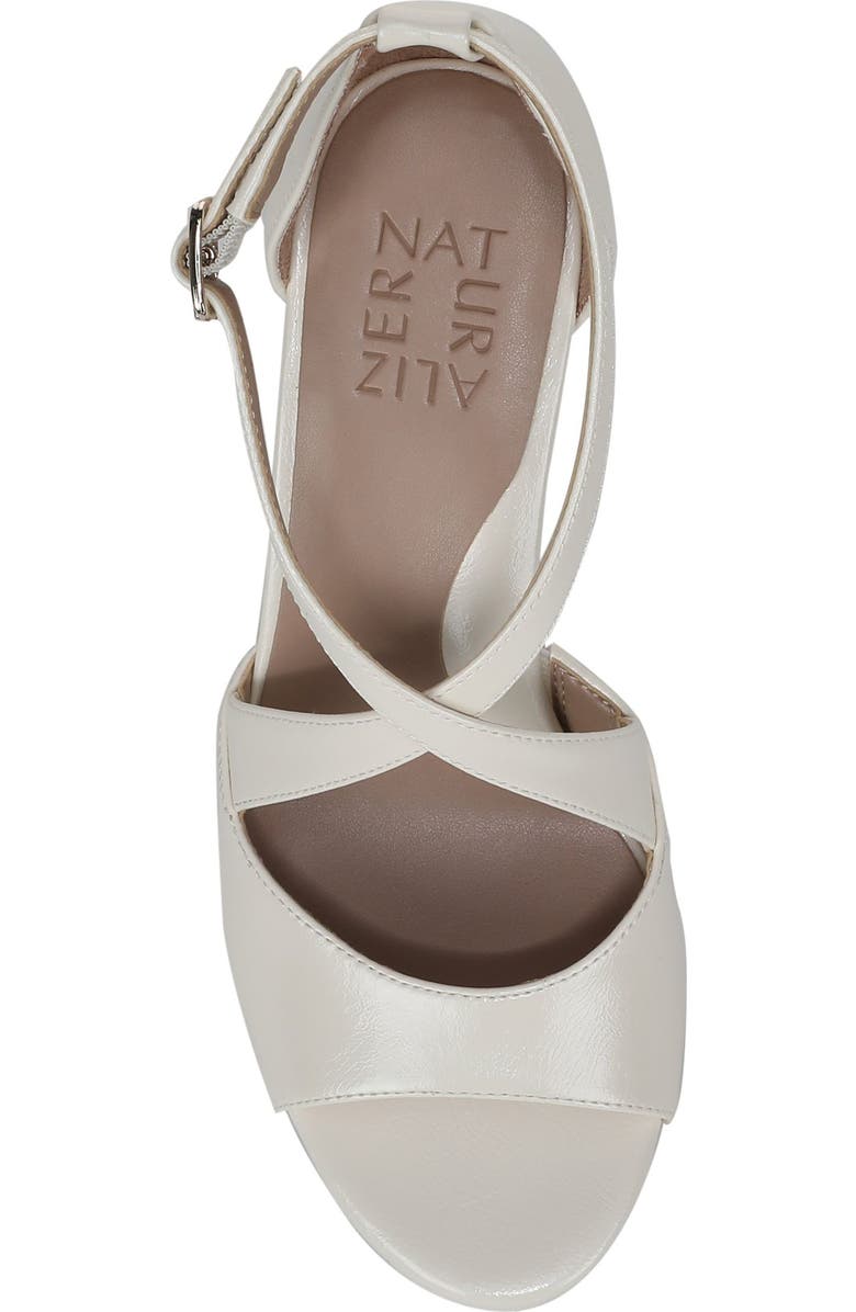 Naturalizer Hollis Sandal, Alternate, color, Warm White Faux Leather