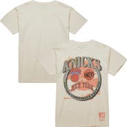 Mitchell & Ness Men's Mitchell & Ness White New York Knicks Big & Tall Hardwood Classics Crown Jewels T-Shirt