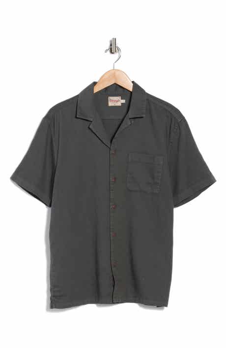 Faherty Hemp Blend & Organic Cotton Camp Shirt
