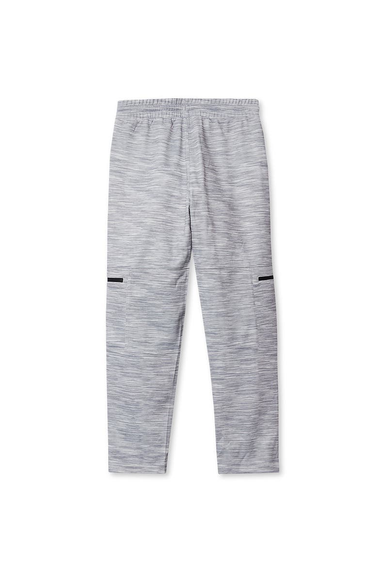 Boys Active Fleece Quick Dry Iron Knee Joggers, Alternate, color, Charcoal Gray