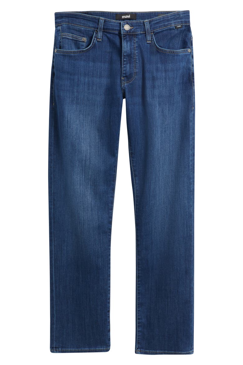 Zach Straight Leg Jeans, Alternate, color, DARK BRUSHED SUPERMOVE