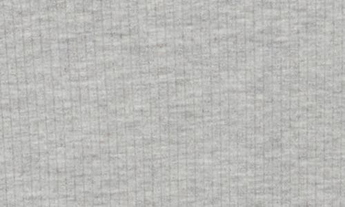 Honeydew Revival Rib Sleep Shirt In Heather Grey