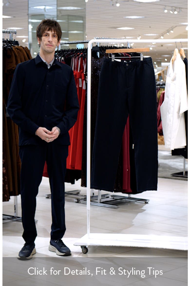 Sajabari Cotton and Wool Blend Trousers video