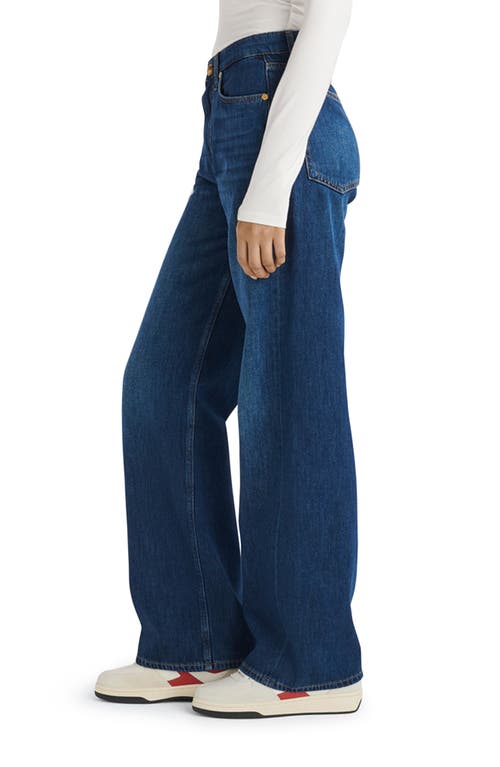Rag & Bone Andi Cropped High-rise Wide-leg Jeans In Blue