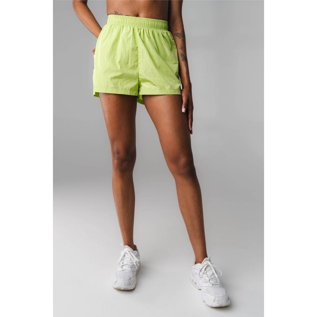 Vitality Surface Run Short In Green
