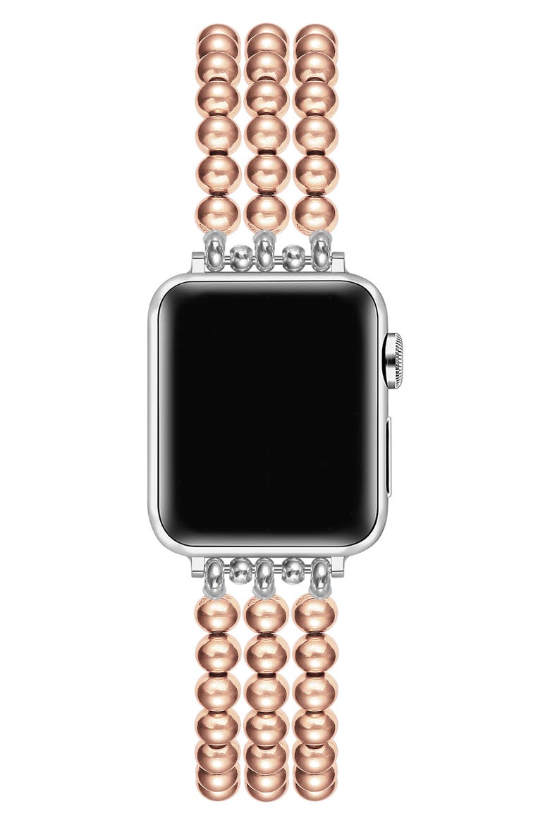 Nova 42mm Apple Watch® Bracelet Watchband, Alternate, color, ROSE GOLD