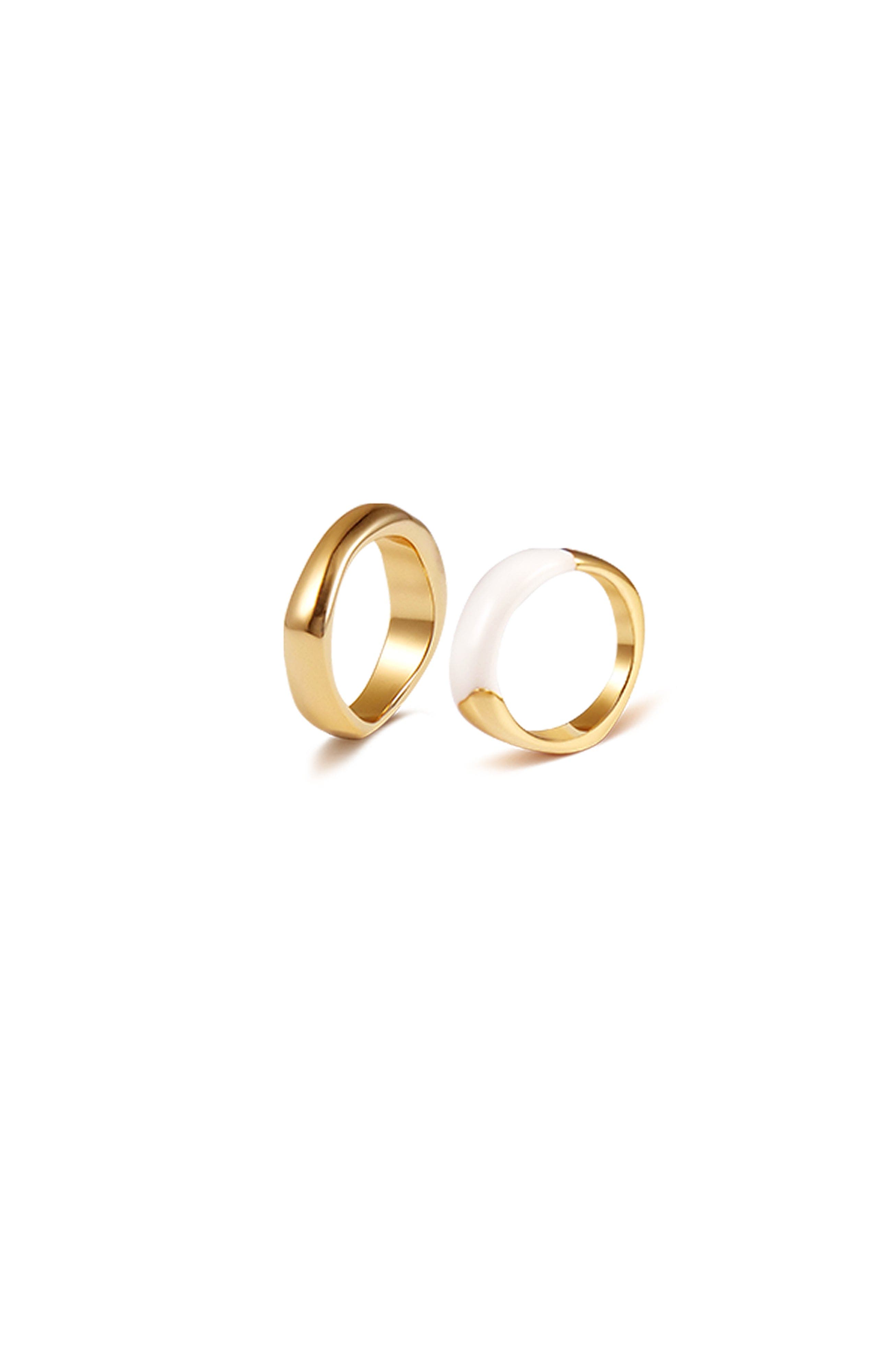 selected White & Gold