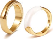 RETRO CHIC Time Ripples Ring