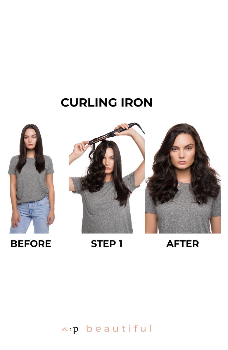 n:p beautiful Curling Iron, Alternate, color, 