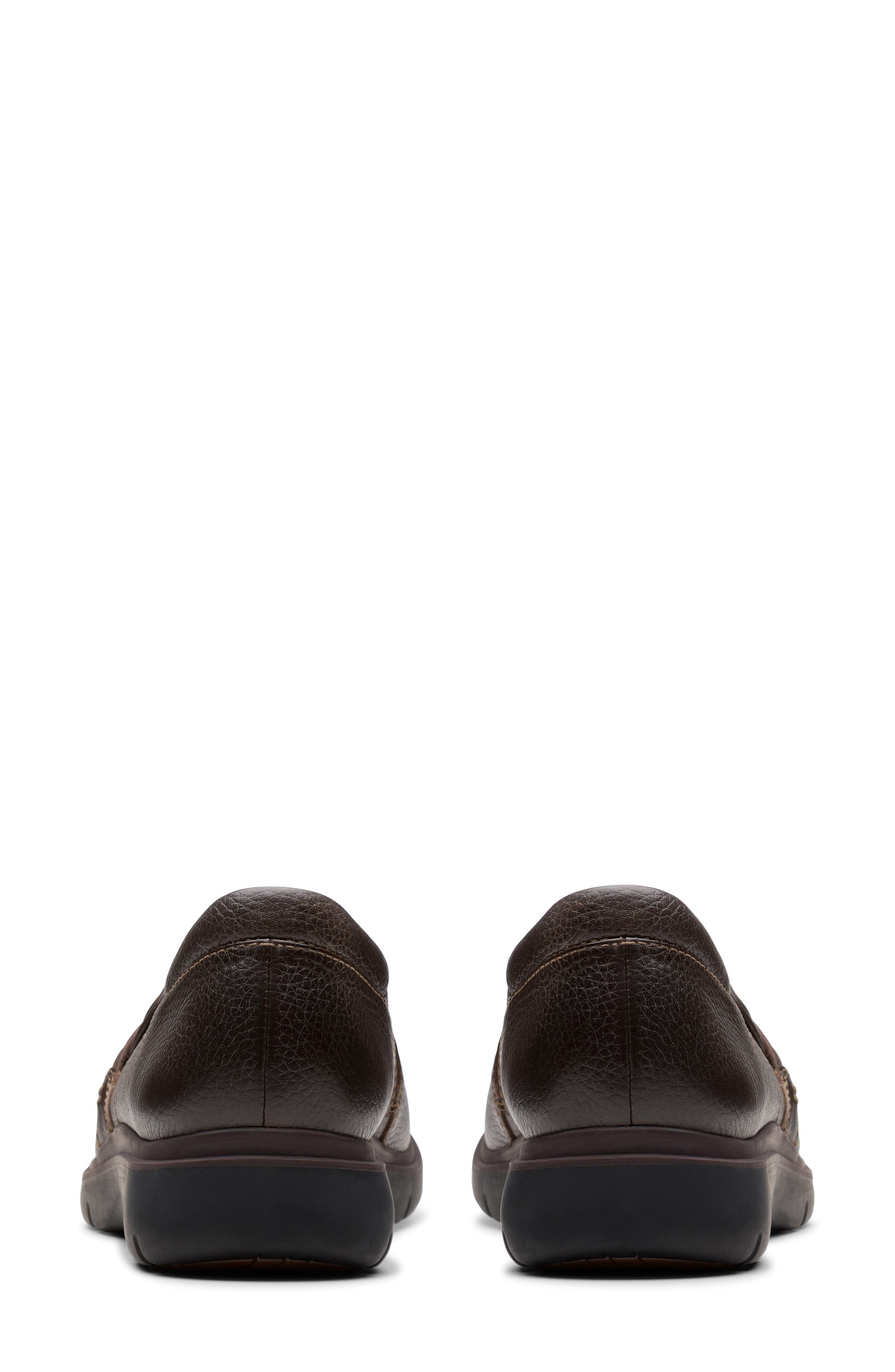 Certina Ease Leather Loafer, Alternate, color, DARK BROWN LEA