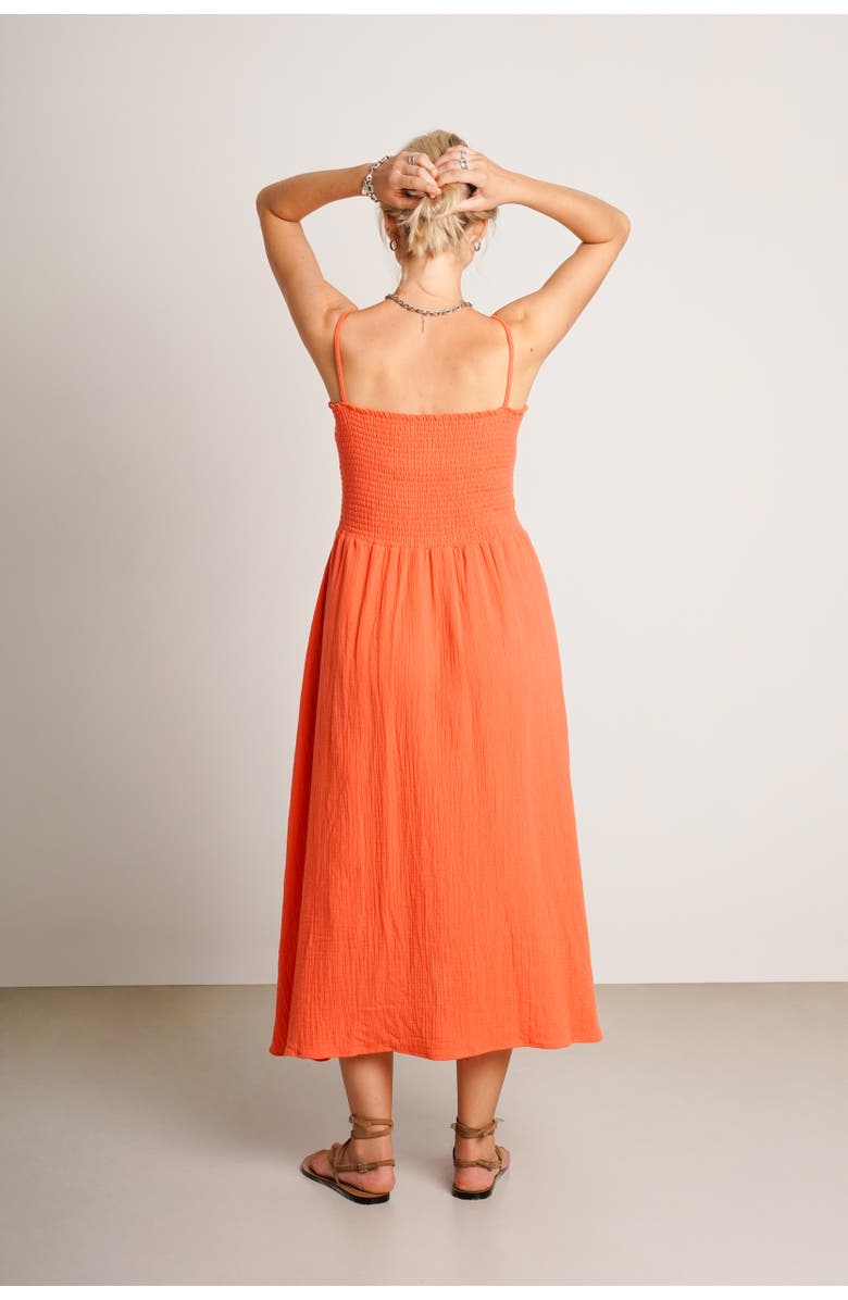 Nom Maternity The Easy Maternity & Nursing Dress, Alternate, color, Orange