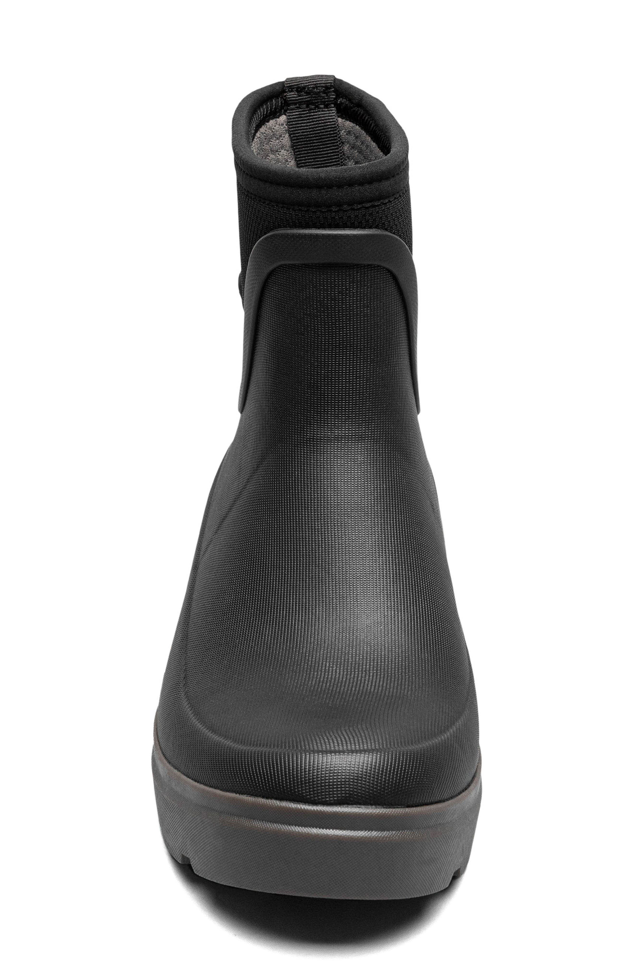Bogs Hazel Waterproof Chelsea, Alternate, color, Black