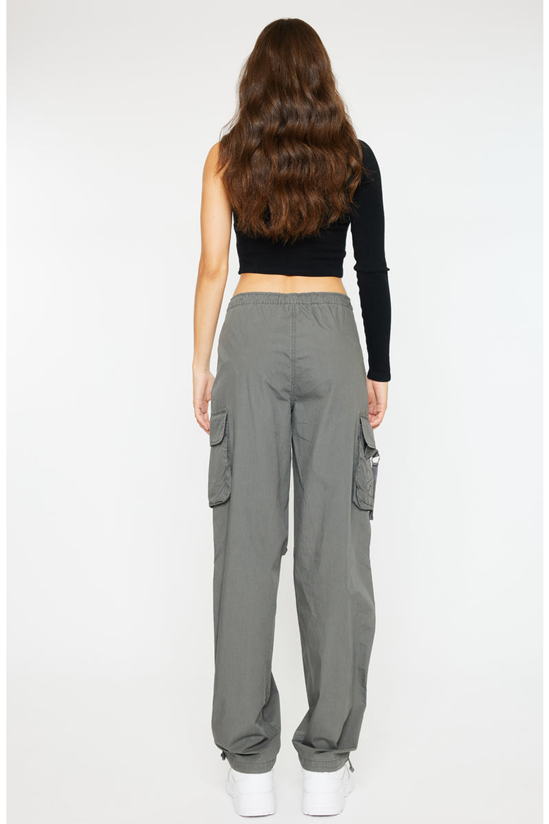 Nataly High Rise Relaxed Cargo Pants, Alternate, color, Olive