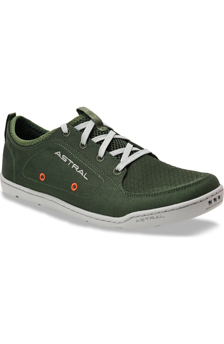 ASTRAL Loyak Water Friendly Sneaker, Main, color, Fern Green