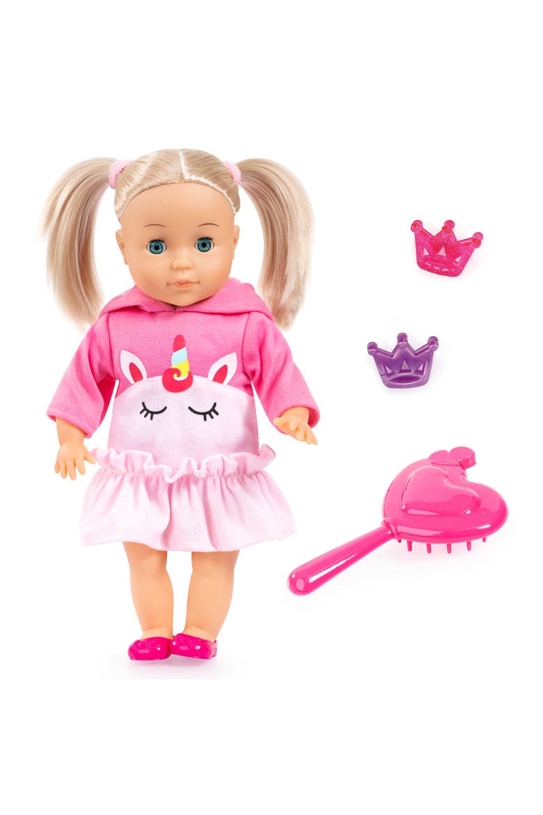 13 Inch Charlene Little Lover Doll with Hair Accessories, Main, color, Multicolored