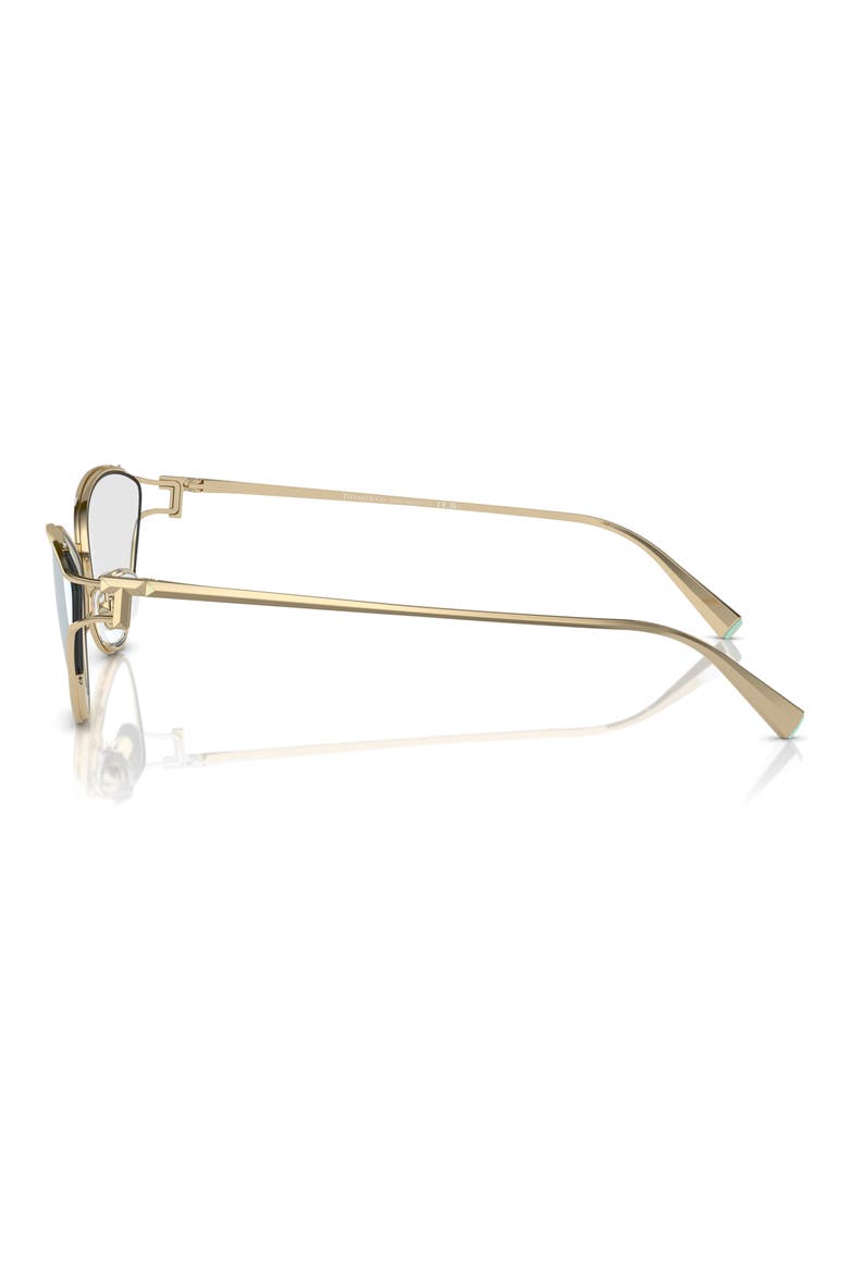 61mm Cat Eye Sunglasses, Alternate, color, PALE GOLD / PHOTO AZURE