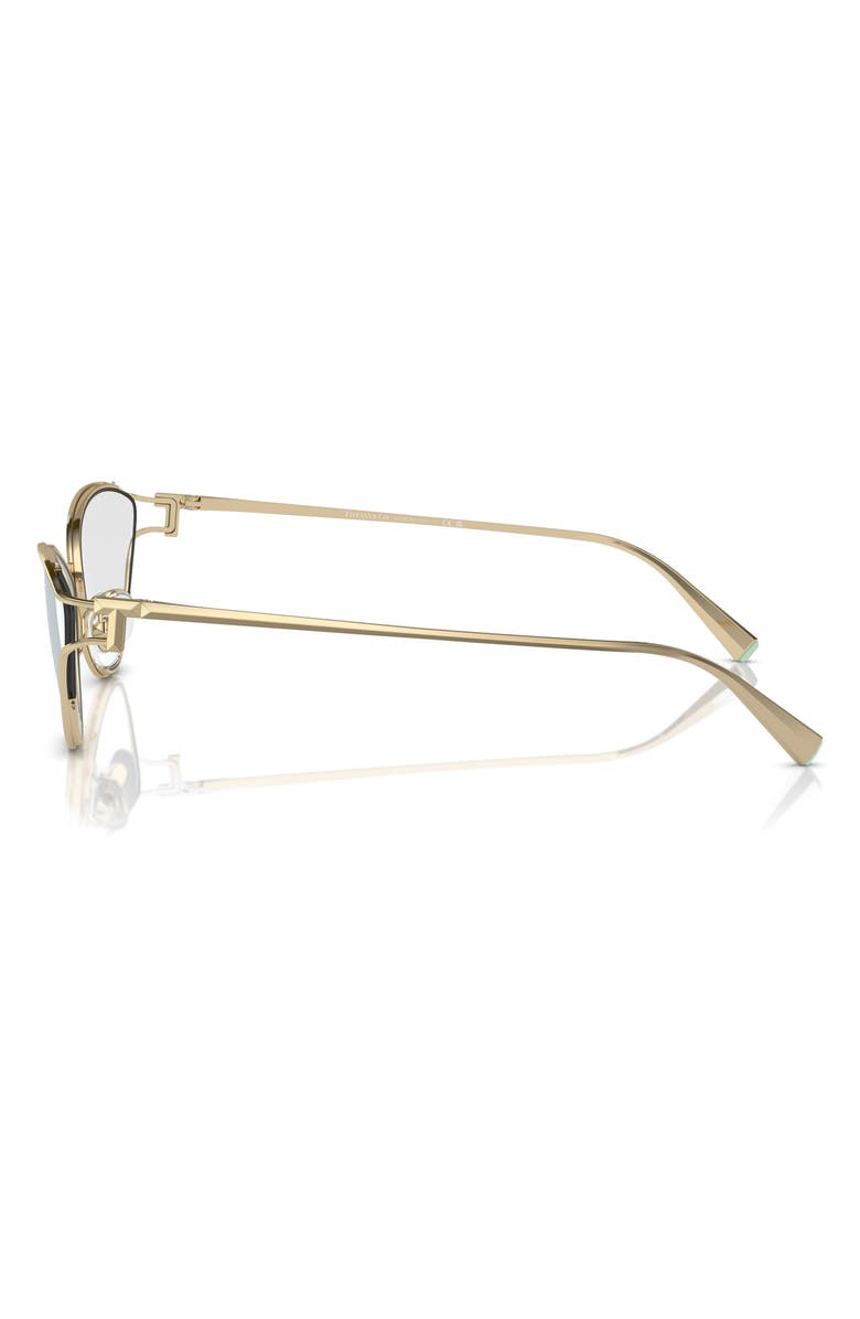 Tiffany & Co. 61mm Cat Eye Sunglasses, Alternate, color, Pale Gold / Photo Azure