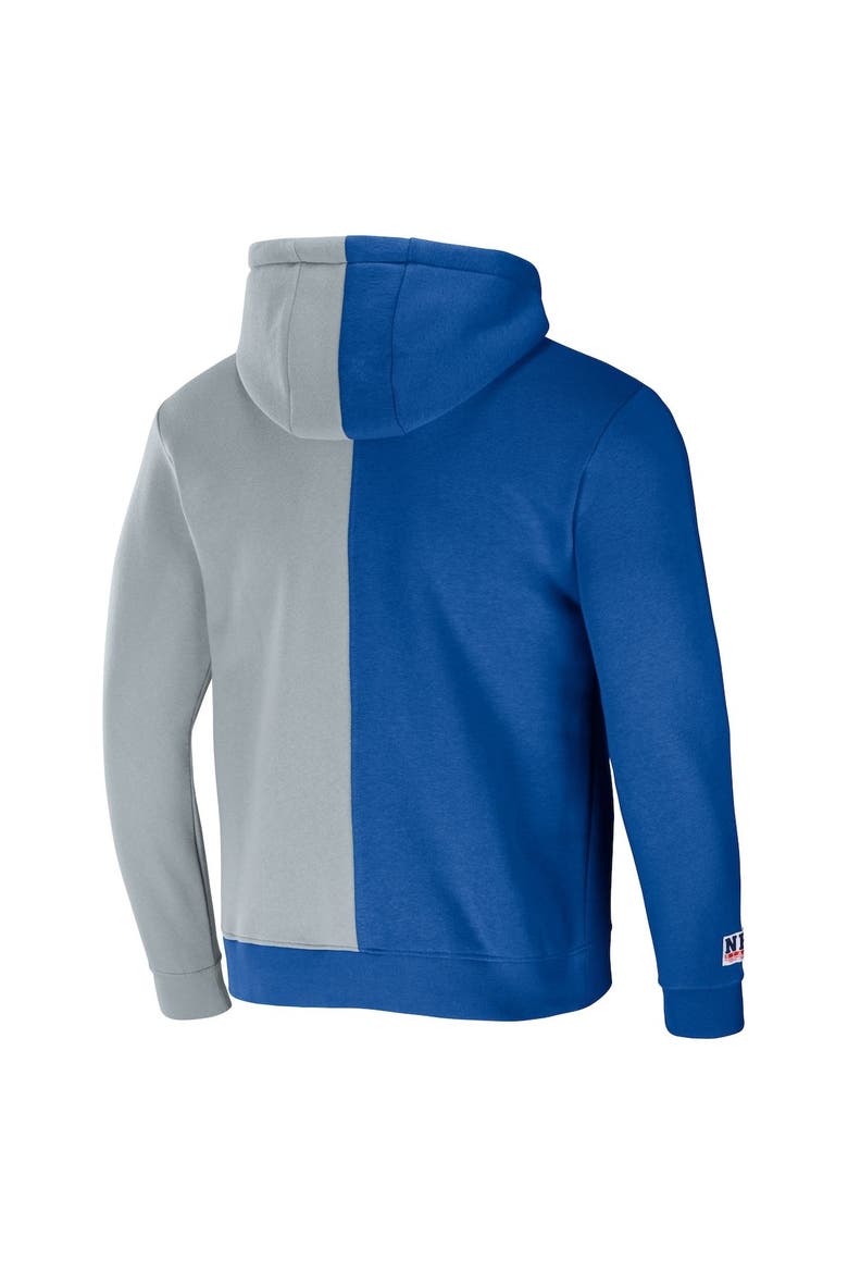 Men's NFL x Staple Royal Los Angeles Rams Split Logo Pullover Hoodie, Alternate, color, Royal