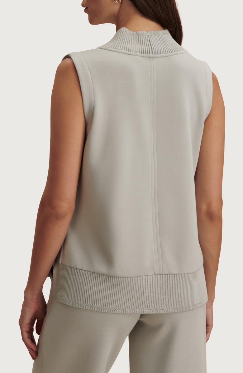 Varley Freida V-Neck Jersey Tank, Alternate, color, Blue Clay