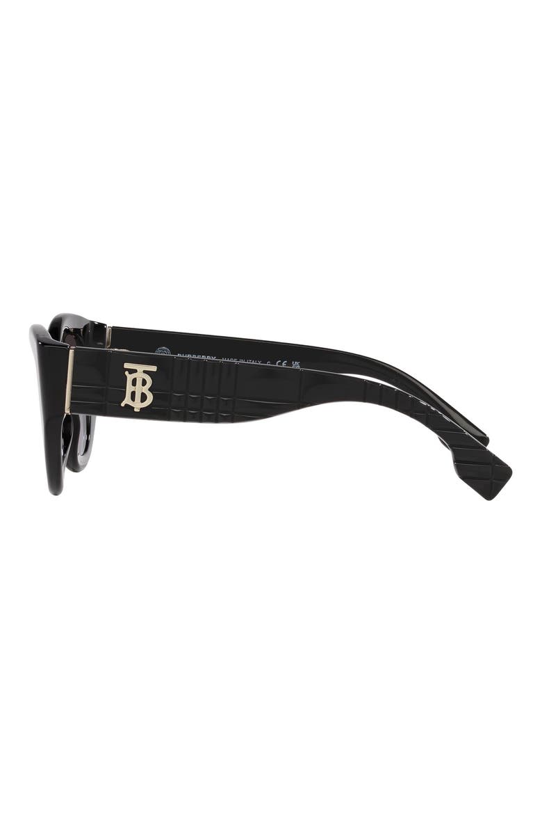 Briar 47mm Gradient Small Phantos Sunglasses, Alternate, color, BLACK
