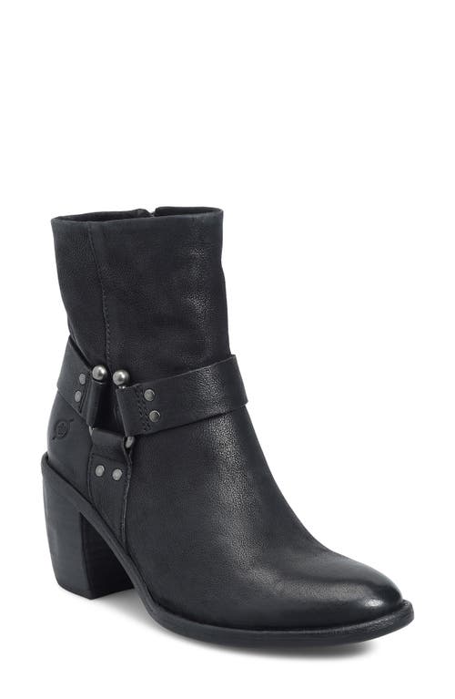Børn Dakota Bootie in Black Leather 