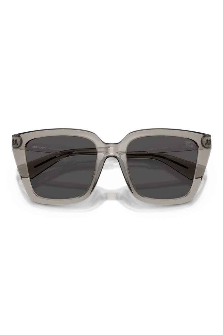 52mm Square Sunglasses, Alternate, color, GREY / DARK GREY