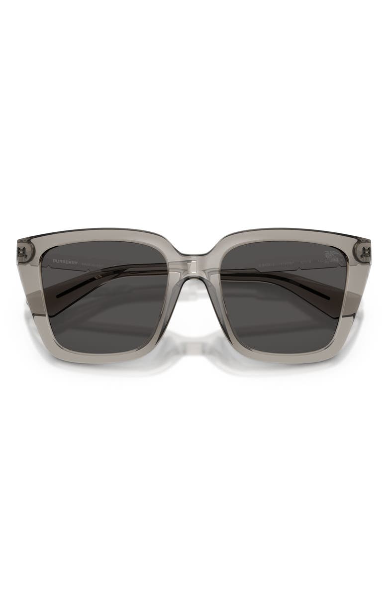 Burberry 52mm Square Sunglasses, Alternate, color, Grey / Dark Grey