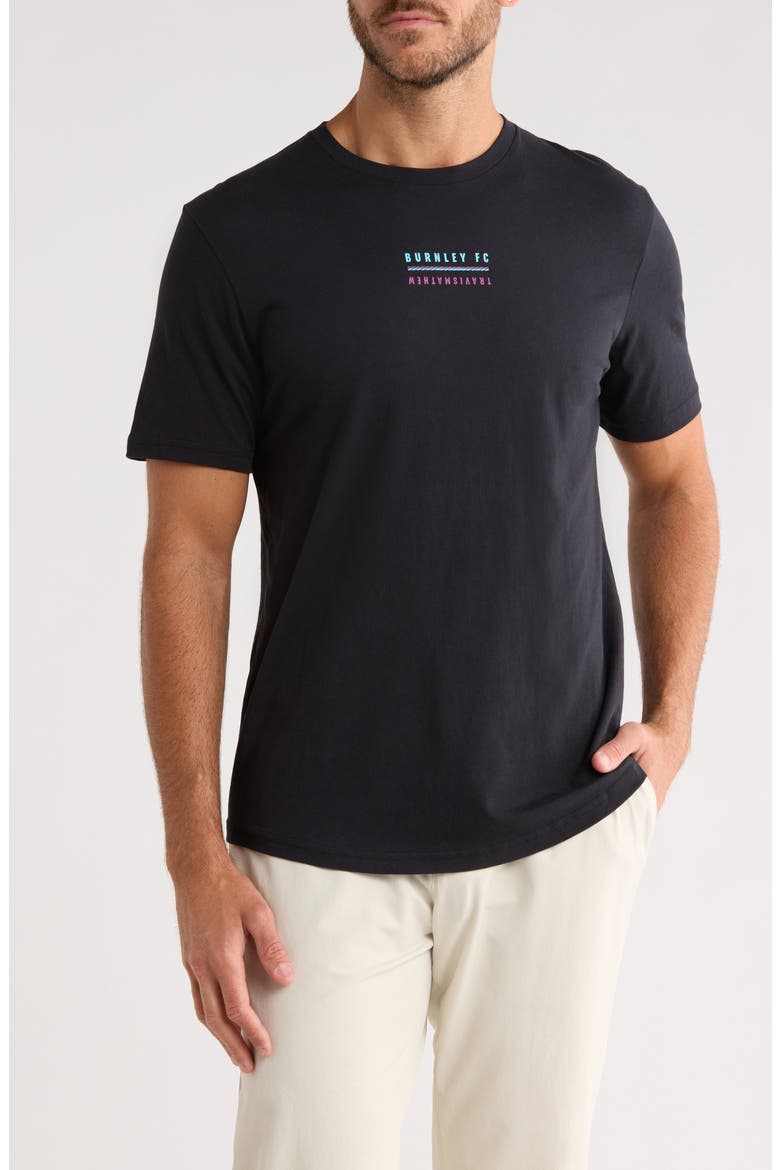 Burnley F.C. Graphic T-Shirt, Main, color, BLACK