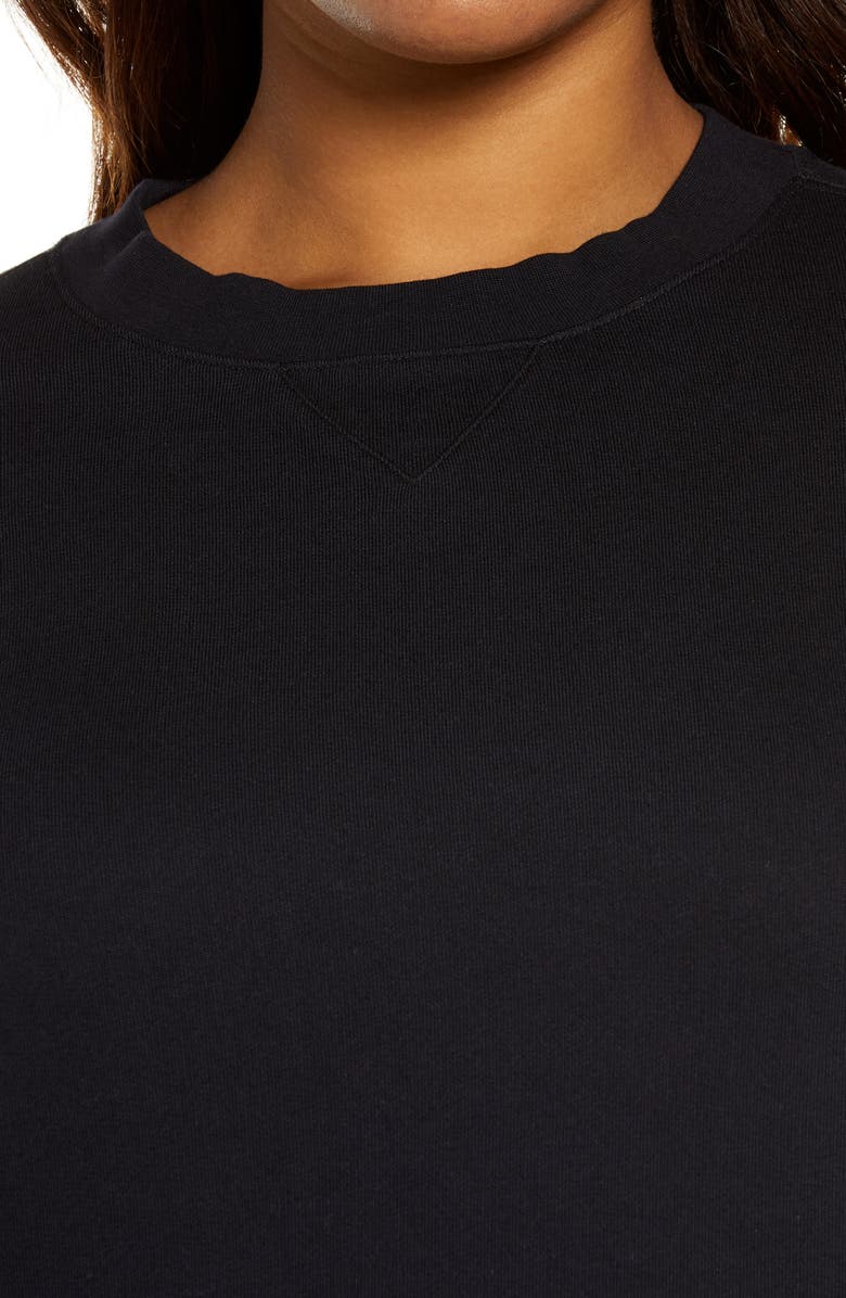 Vince Essential Cotton Sweater, Alternate, color, Coastal