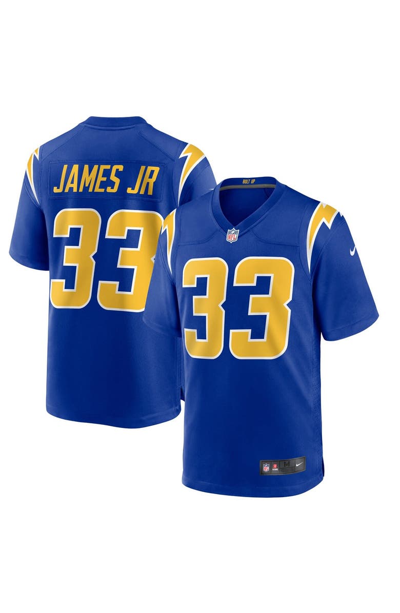 Nike Men's Nike Derwin James Royal Los Angeles Chargers 2nd Alternate Game Jersey, Main, color, 