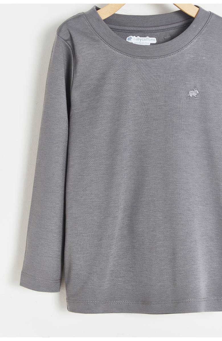 Babycottons Premium Peruvian Pima Cotton Essentials Tee For Infant, Alternate, color, Grey