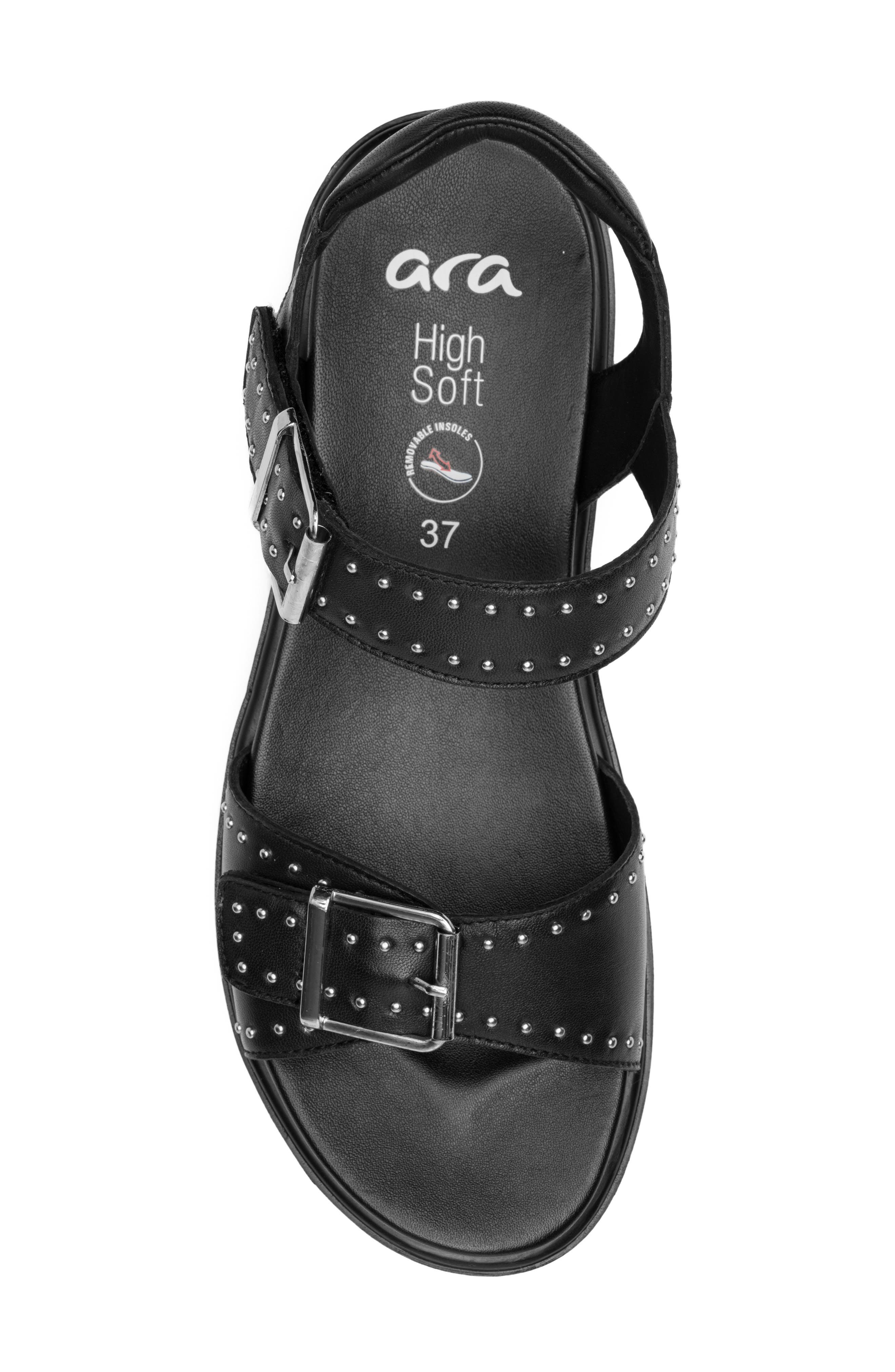 ara Buttercup Studded Sandal (Women0, Alternate, color, 