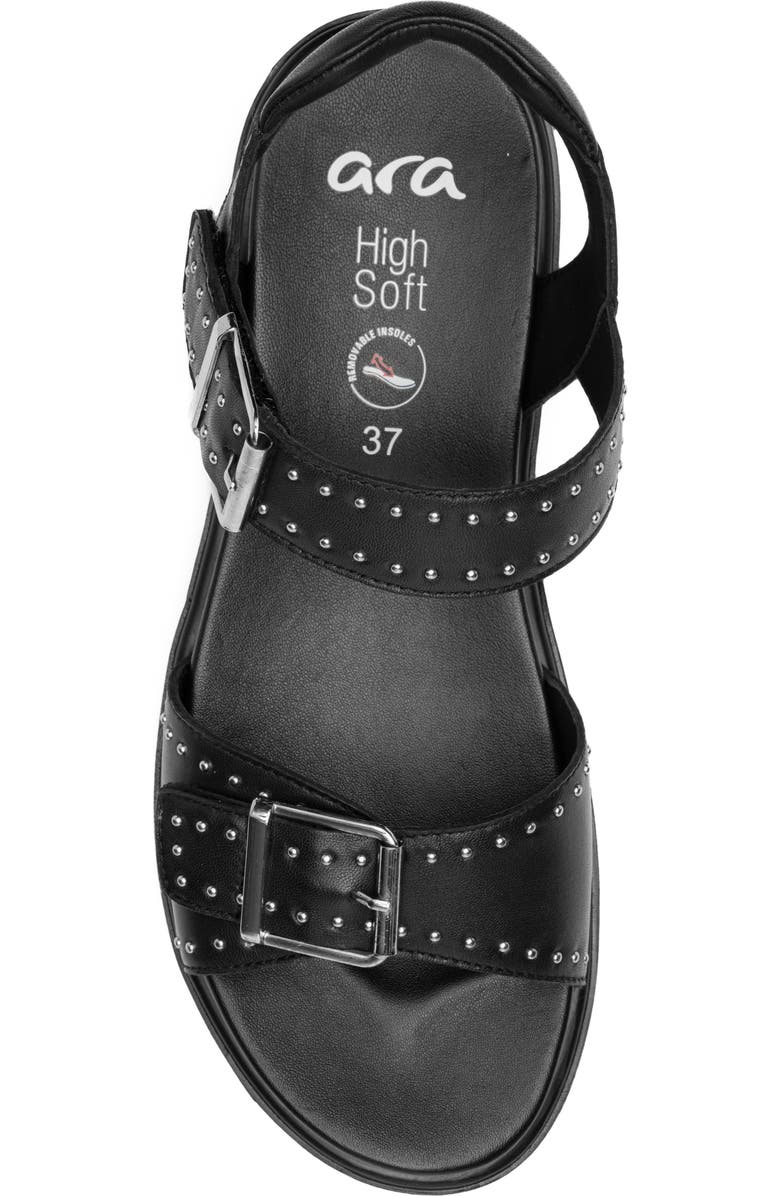 ara Buttercup Studded Sandal (Women0, Alternate, color,