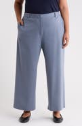 Eileen Fisher High Waist Ankle Wide Leg Pants