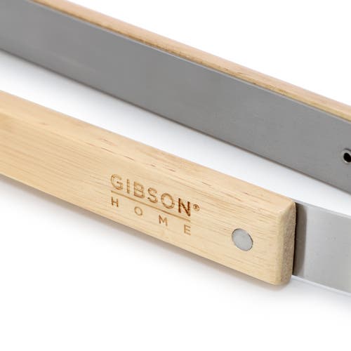 Gibson Home Barbecue Plus 3 Piece Barbecue Tool Set With Rubberwood Handles In Brown