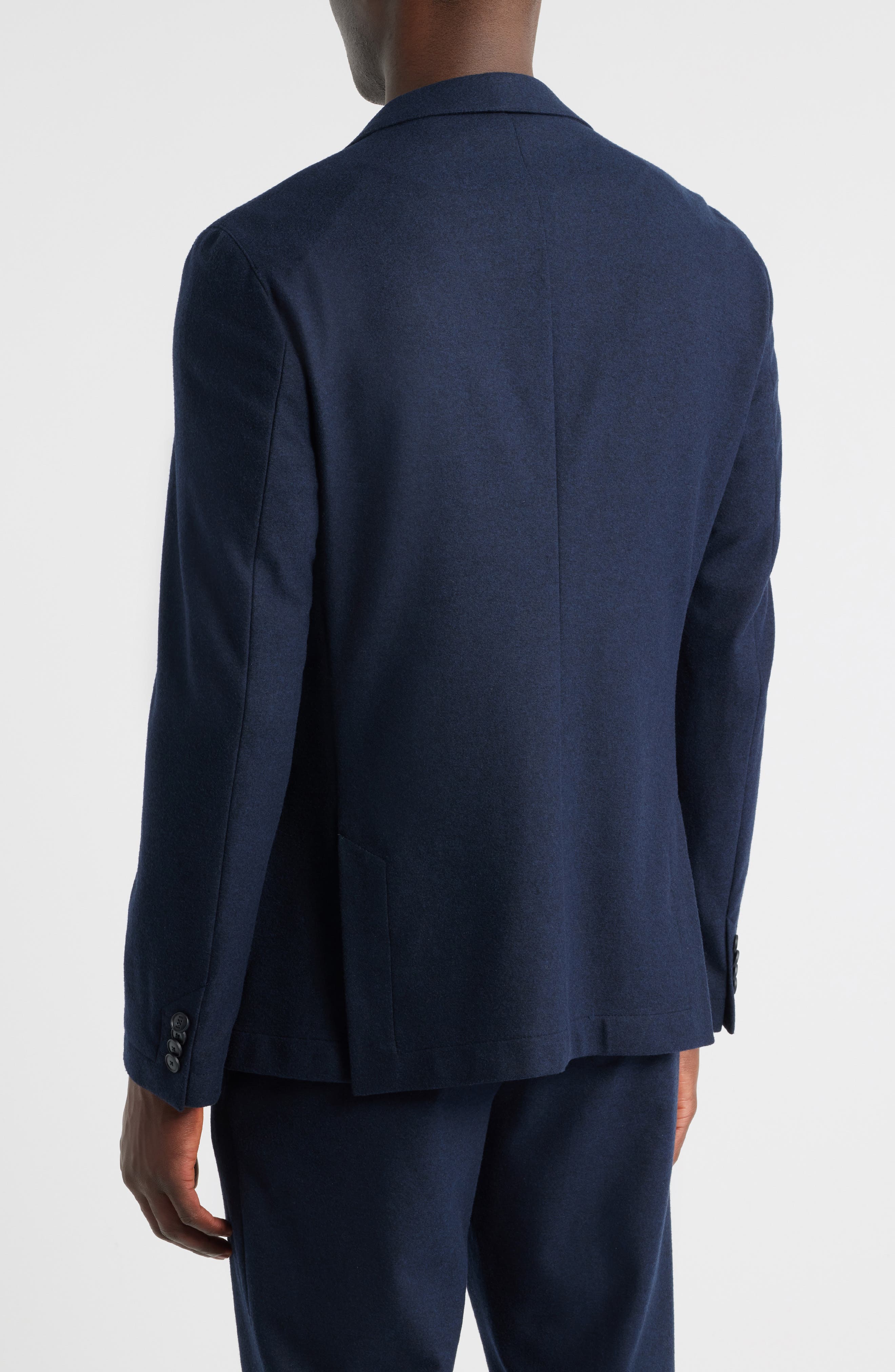 Hanry Slim Fit Textured Navy Sport Coat - image 2