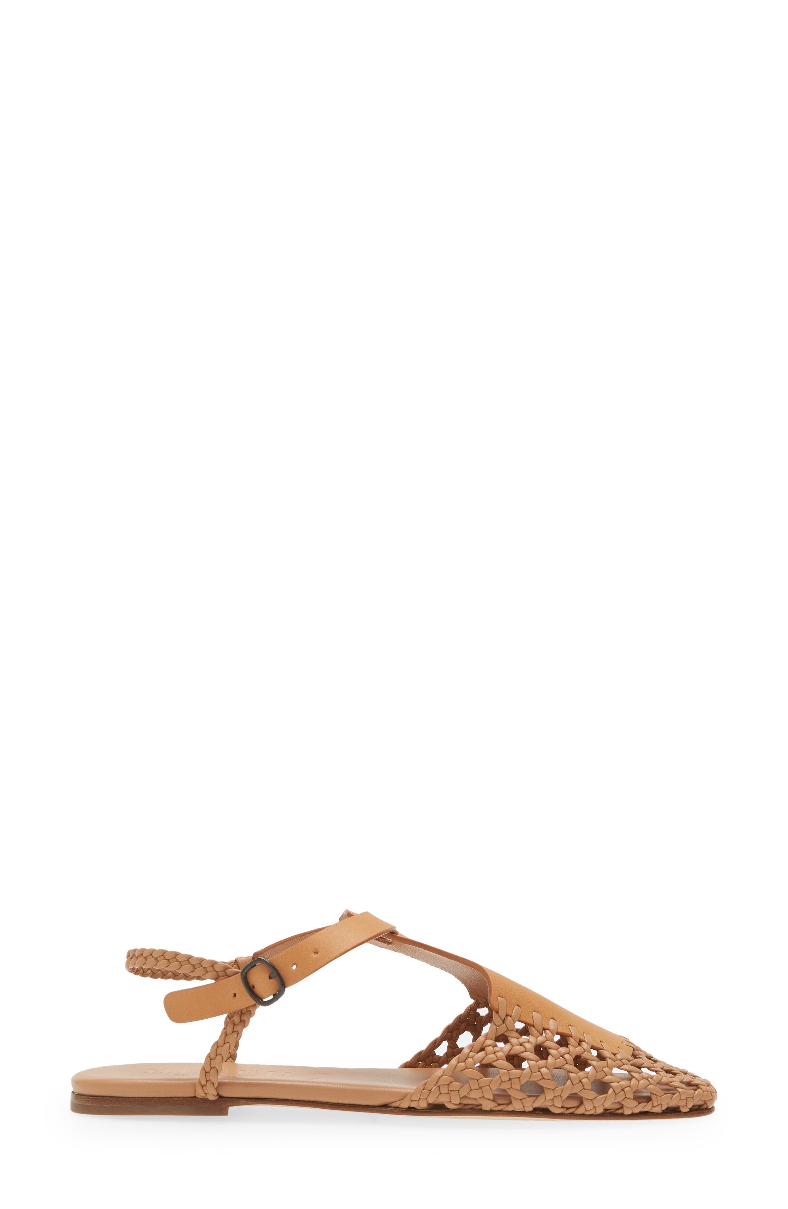 Reixa Woven T-Strap Sandal, Alternate, color, NATURAL
