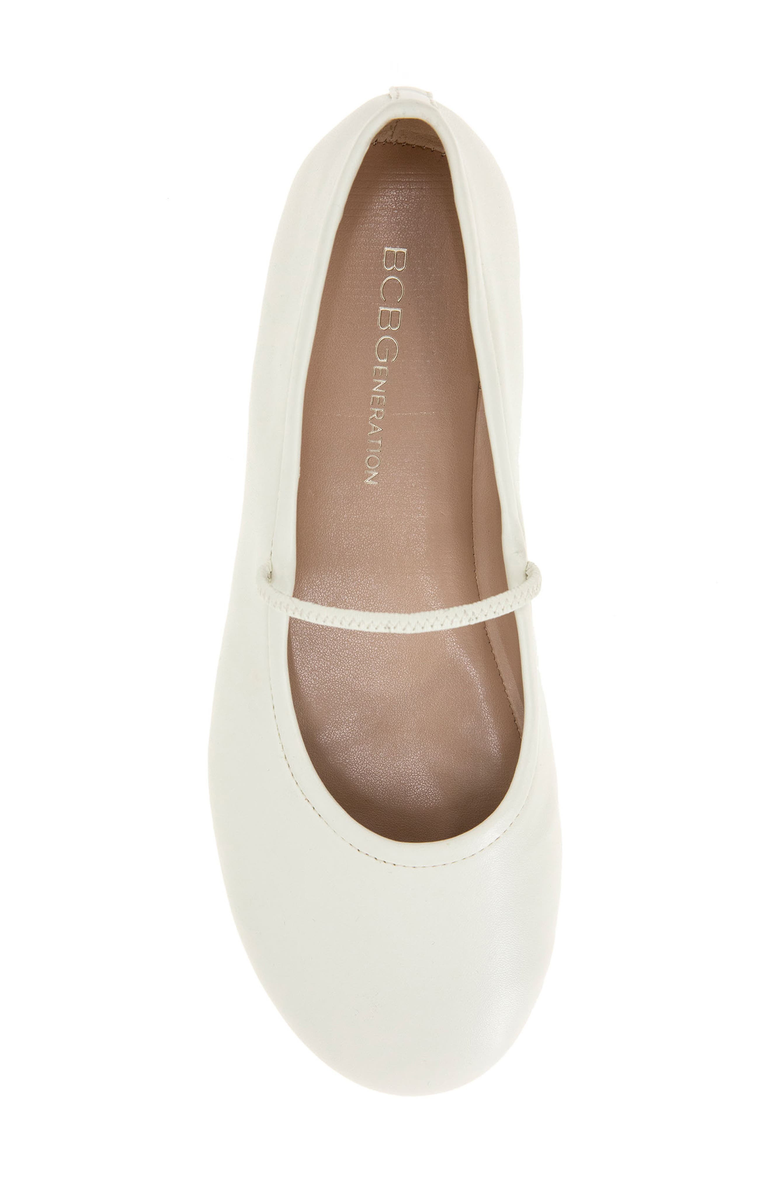 Marzi Ballet Flat, Alternate, color, BLANC