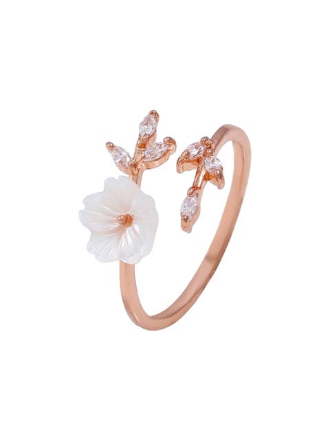 Cherry Blossom Adjustable Ring