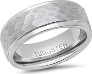 HMY JEWELRY Tungsten Prism Band Ring