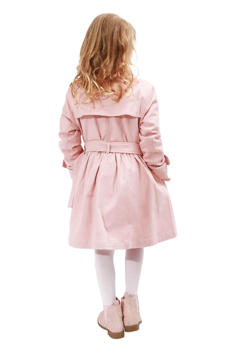 Miss Sunshine Trench Coat, Alternate, color, Blush Pink