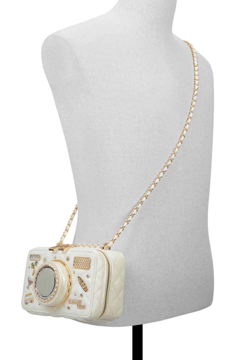 ALDO Caamy Quilted Faux Leather Crossbody Bag, Alternate, color,