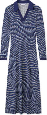 LK Bennett Brigitte Long Sleeve Jersey Dress