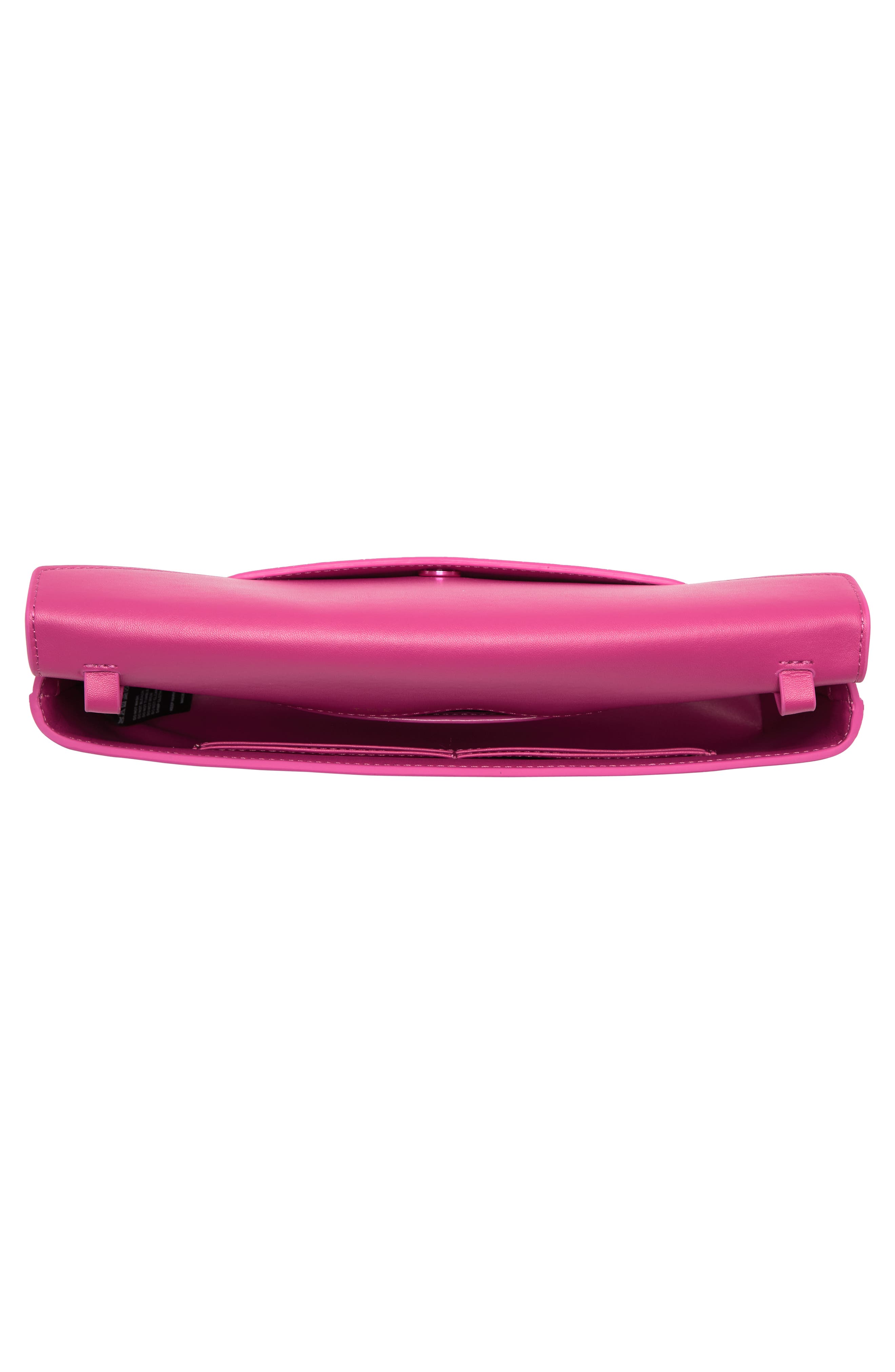 Kurt Geiger London Shoreditch Leather Envelope Clutch, Alternate, color, 