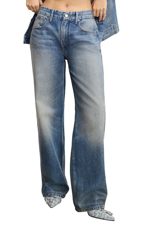 Good American Good 90s Straight Leg Jeans In Blue