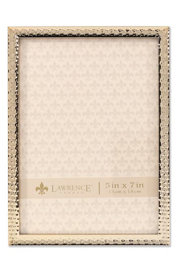 Lawrence Frames Hammered Photo Frame In Gold