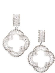 Tasha Lucky Clover Drop Earrings