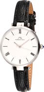 PORSAMO BLEU Bellevue Leather Strap Watch, 32mm